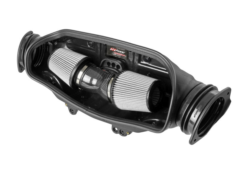 aFe 2020 Corvette C8 Track Series Carbon Fiber Cold Air Intake System With Pro DRY S Filters - Racecraft Industries