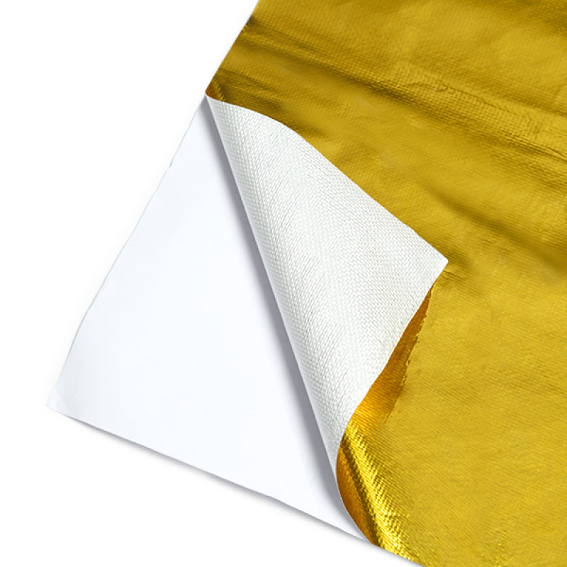Mishimoto Gold Reflective Barrier w/ Adhesive Backing 12 inches x 24 inches - Racecraft Industries