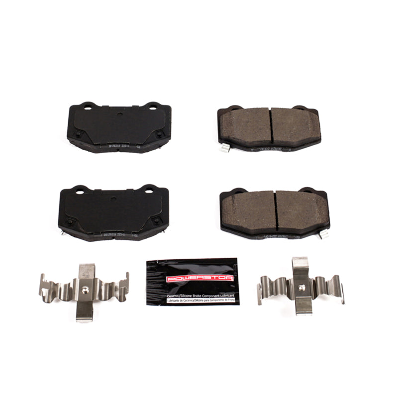 Power Stop 16-19 Cadillac ATS Rear Z23 Evolution Sport Brake Pads w/Hardware - Racecraft Industries