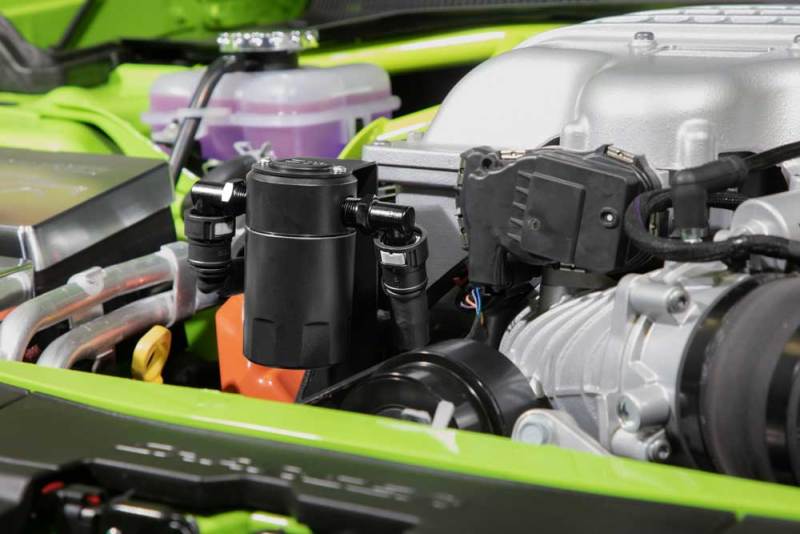 K&N 15-23 Dodge Challenger 6.2L V8 / 15-23 Dodge Charger 6.2L V8 Oil Catch Can - Racecraft Industries