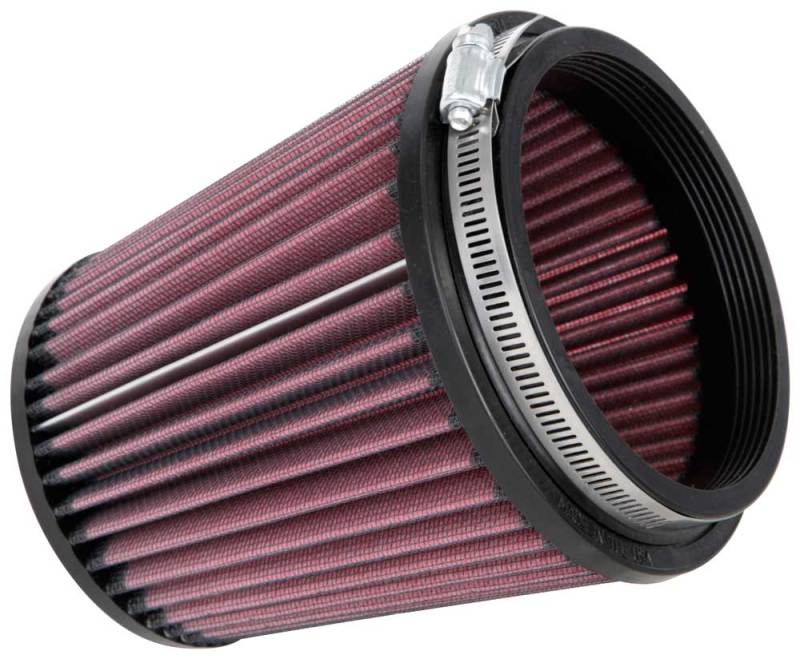 K&N Filter Universal Rubber Filter Round Tapered 4.5in Flange 5.875in Base 4.5 inch Top 6in Height - Racecraft Industries