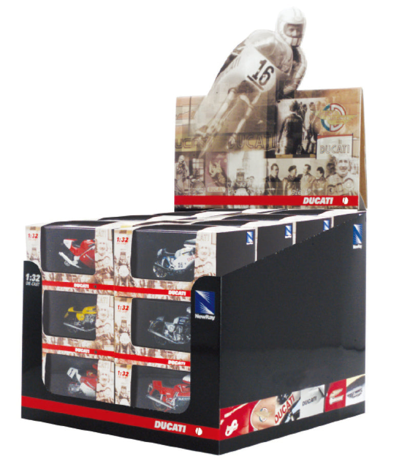 New Ray Tops Ducati Series Assortment/ Scale - 1:32 - Racecraft Industries