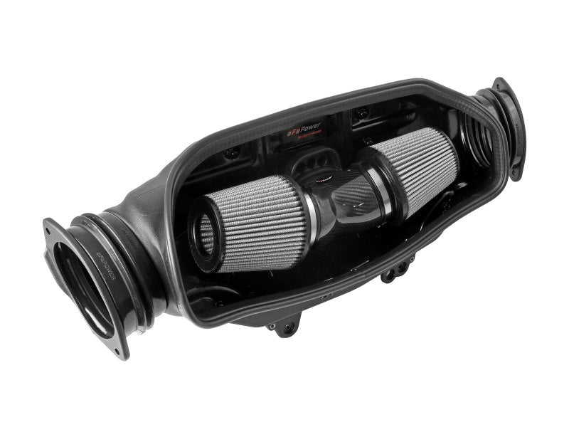 aFe 2020 Corvette C8 Track Series Carbon Fiber Cold Air Intake System With Pro DRY S Filters - Racecraft Industries