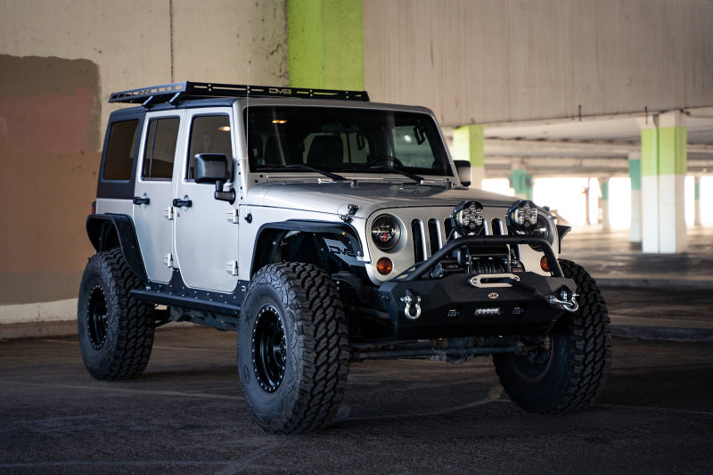 DV8 Offroad 07-18 Jeep Wrangler JK Short Roof Rack - Racecraft Industries