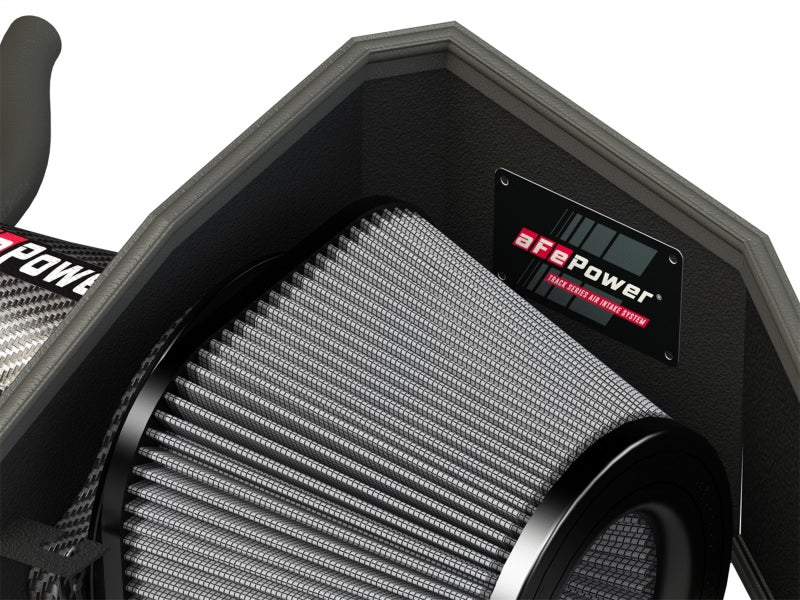 aFe POWER Magnum FORCE Carbon Fiber Stage 2 Pro Dry S CAIS - 11-18 Dodge Challenger/Charger V8-6.4L - Racecraft Industries