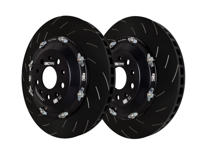 EBC Racing 2020+ Chevrolet Corvette Stingray 6.2L (w/Z51 Perf Package) 2 Piece SG Racing Rear Rotors - Racecraft Industries