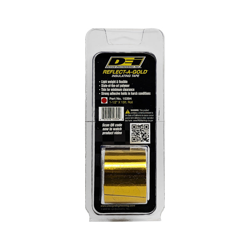 DEI Reflect-A-GOLD 1-1/2in x 15ft Tape Roll - Racecraft Industries
