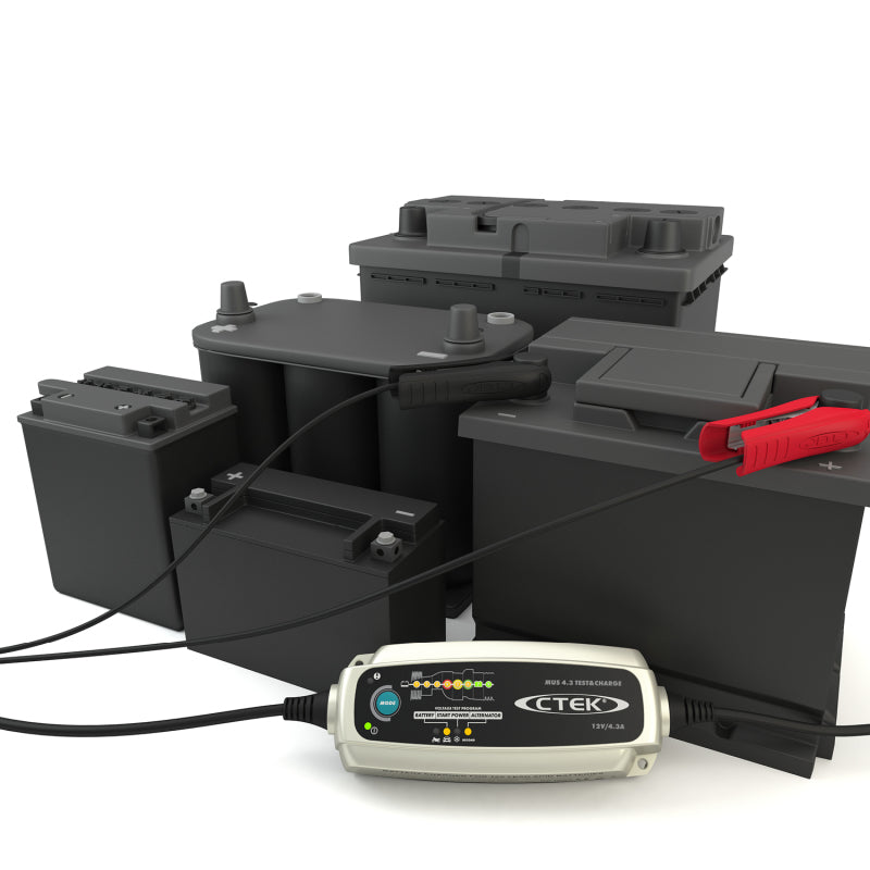 CTEK Battery Charger - MUS 4.3 Test & Charge - 12V - Racecraft Industries