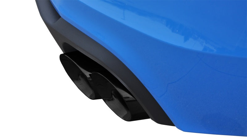 Corsa 2013-2014 Ford Mustang Shelby GT500 5.8L V8 Black Sport Axle-Back Exhaust - Racecraft Industries