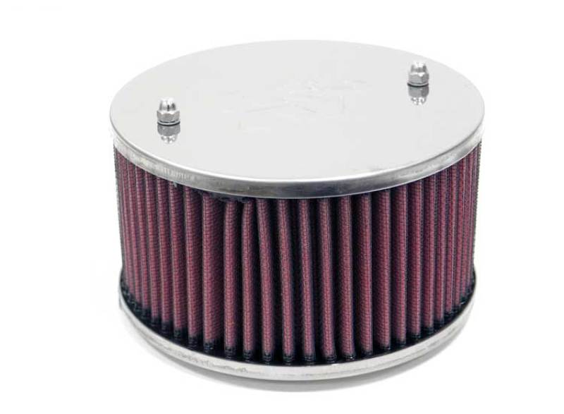 K&N Universal Custom Air Filter - Round 1.625in Flange / 1.625in ID / 2.75in Overall Height - Racecraft Industries