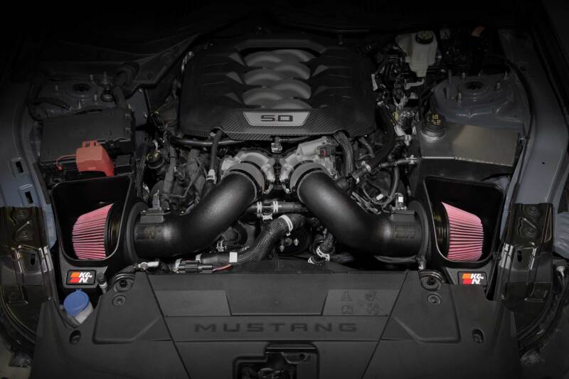 K&N 2024 Ford Mustang GT 63 Series Air Intake - Racecraft Industries