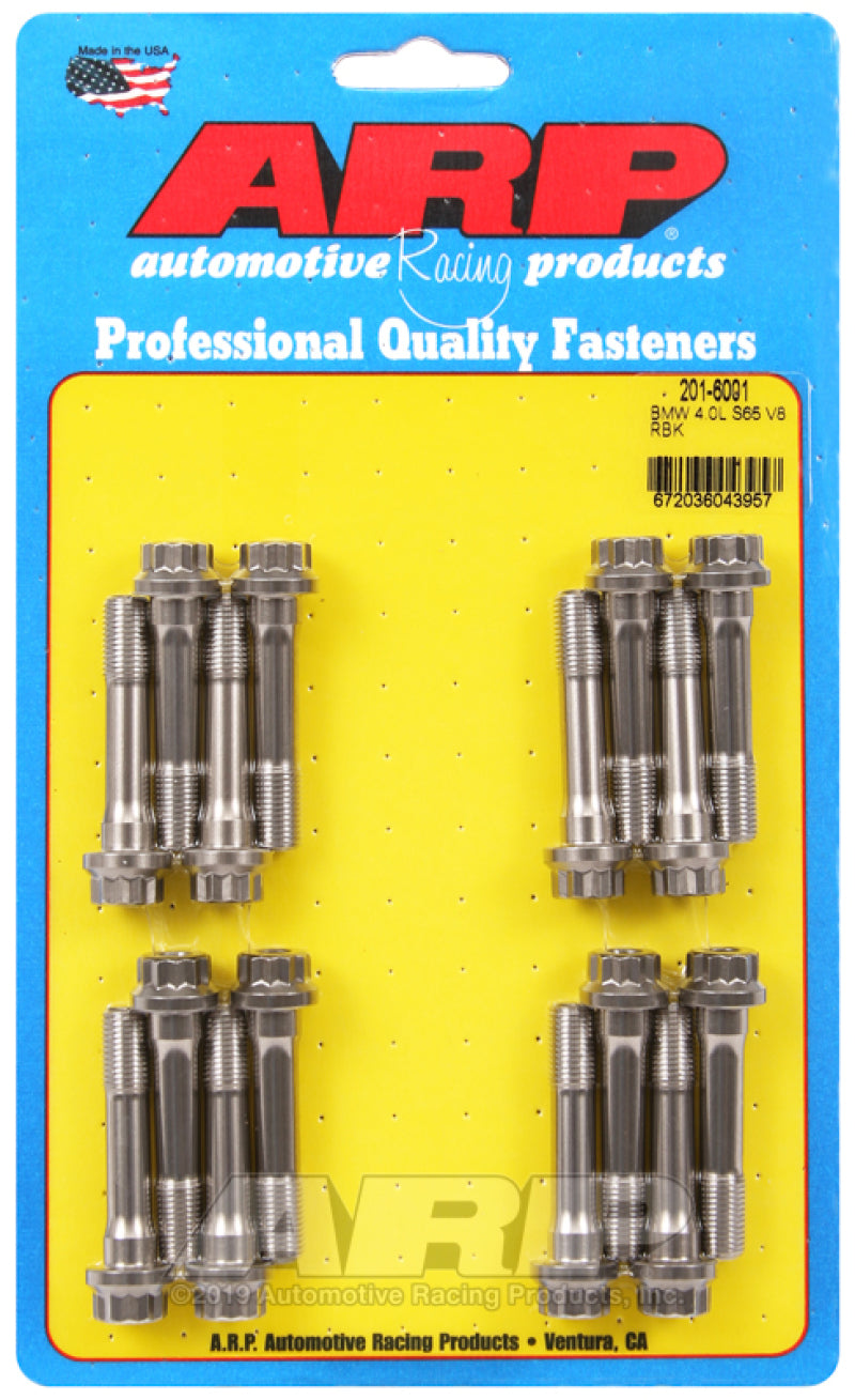 ARP BMW 4.0L S65 V8 Custom Age 625 Plus Rod Bolt Kit - Racecraft Industries