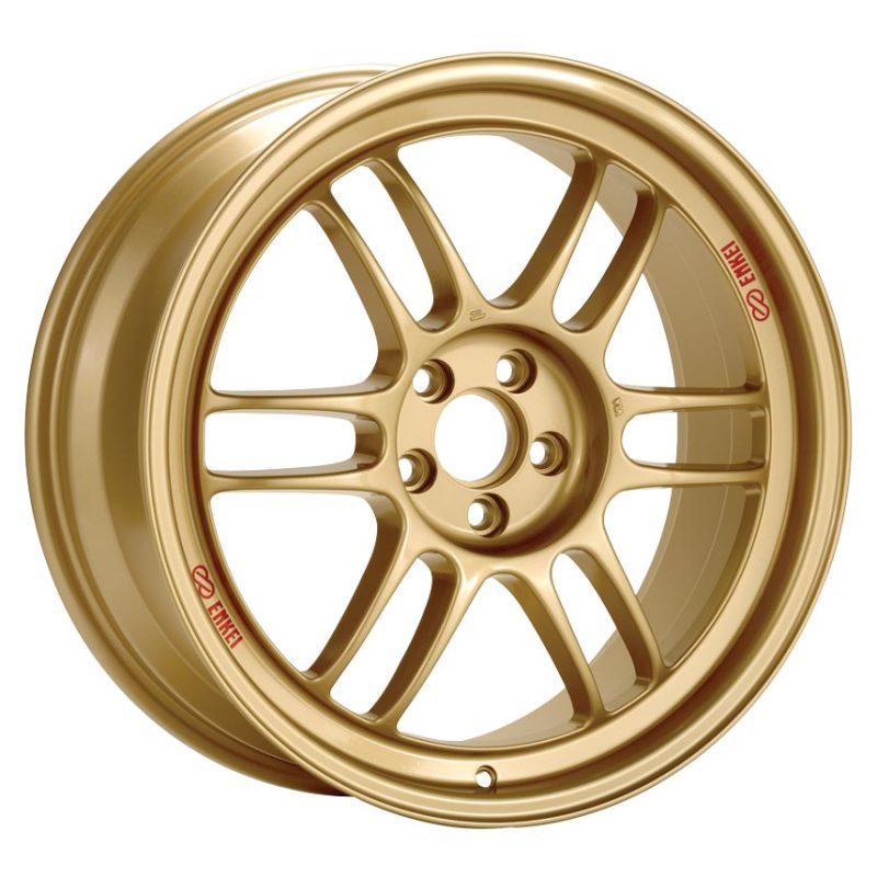 Enkei RPF1 15x8 4x100 28mm Offset 75mm Bore Gold Wheel - Racecraft Industries