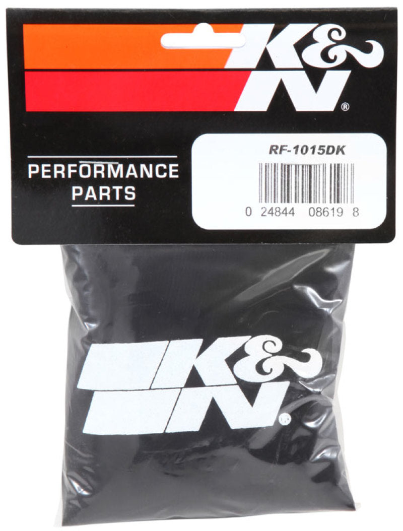 K&N Air Filter Wrap Drycharger - Black - Racecraft Industries