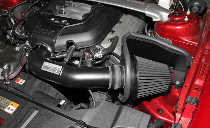 K&N 11-14 Ford Mustang GT 5.0L V8 Black Performance Intake Kit - Racecraft Industries