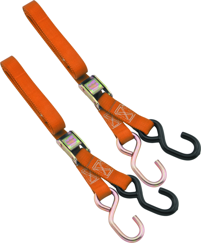 BikeMaster 1in Tiedown - Orange - Racecraft Industries