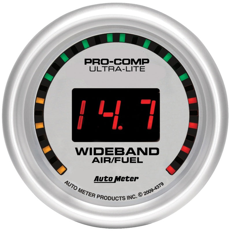 Autometer Ultra-Lite 52mm Digital Wideband Air/Fuel Ratio Street Gauge - Racecraft Industries