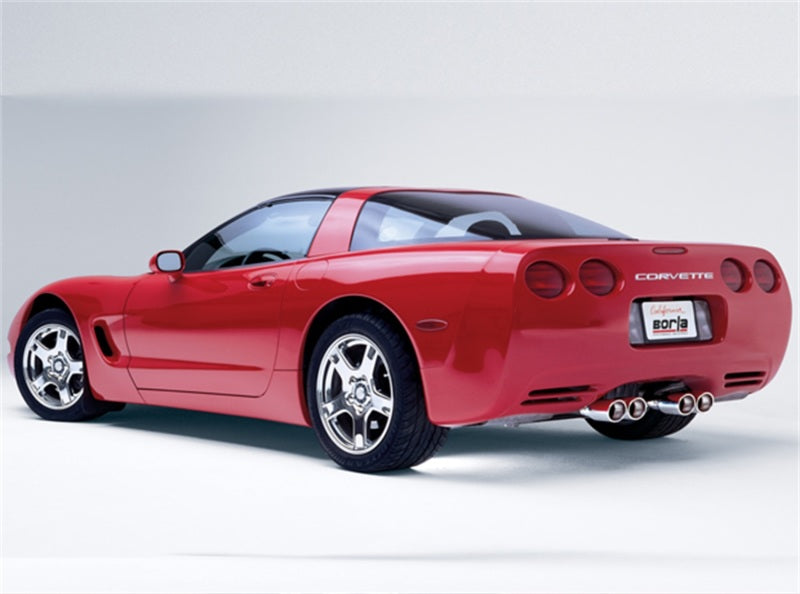 Borla 97-04 Chevrolet Corvette 5.7L 8cyl ATAK SS Catback Exhaust - Racecraft Industries