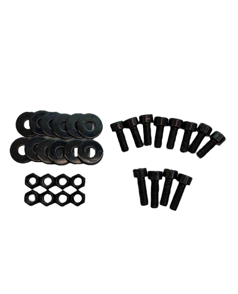 Sparco Seat Hardware Spacer Kit Side Mount - Black Zinc - Racecraft Industries