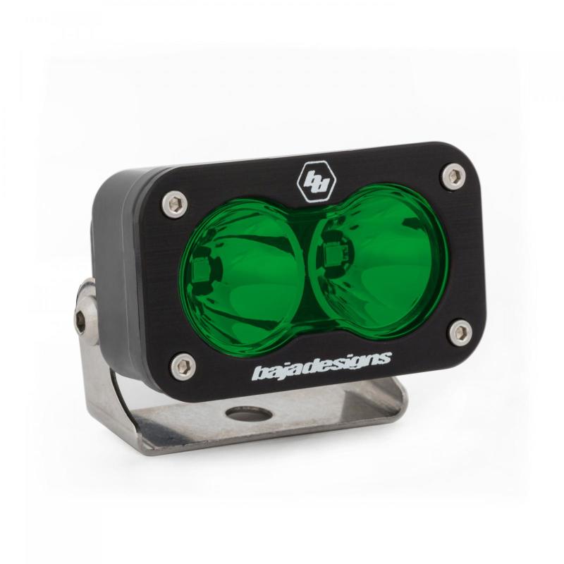 Baja Designs S2 Sport Spot Pattern LED Work Light - Green - Racecraft Industries