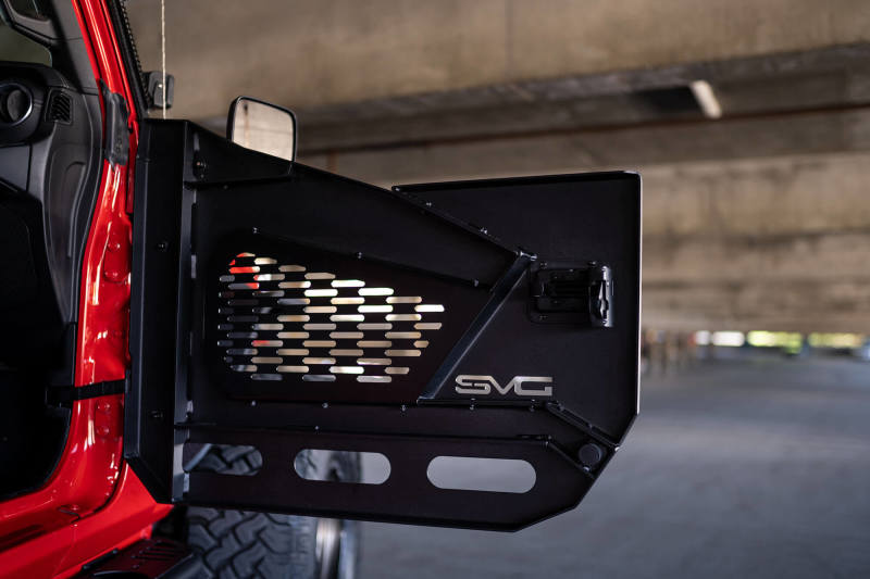 DV8 Offroad 18-22 Jeep Wrangler JL/JT Spec Series Half Doors - Front Set - Racecraft Industries