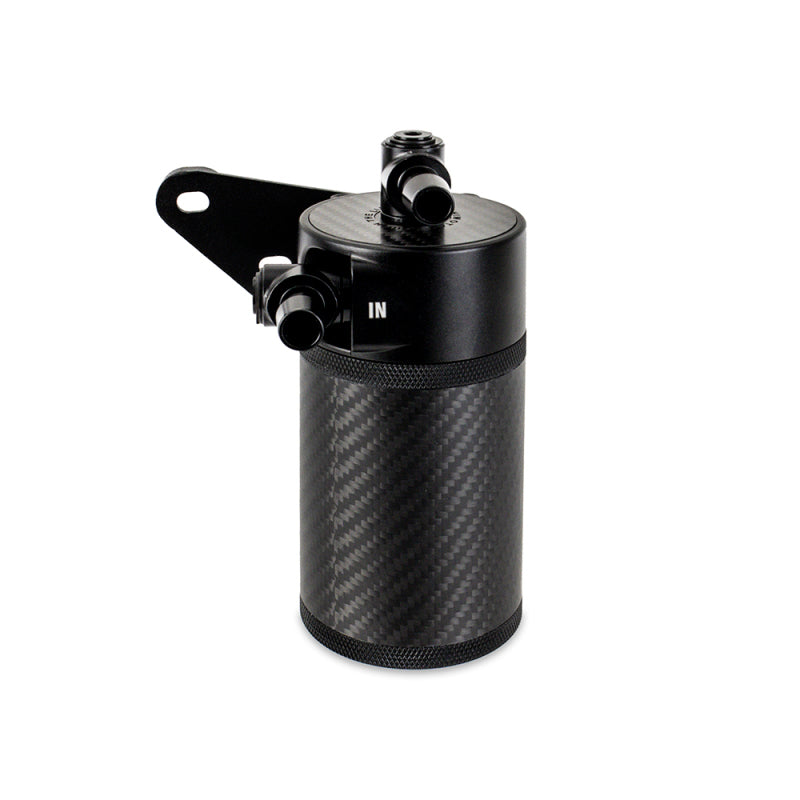 Mishimoto 2020+ Chevrolet Corvette C8 Baffled Oil Catch Can Kit (PCV Side) - Carbon Fiber - Racecraft Industries