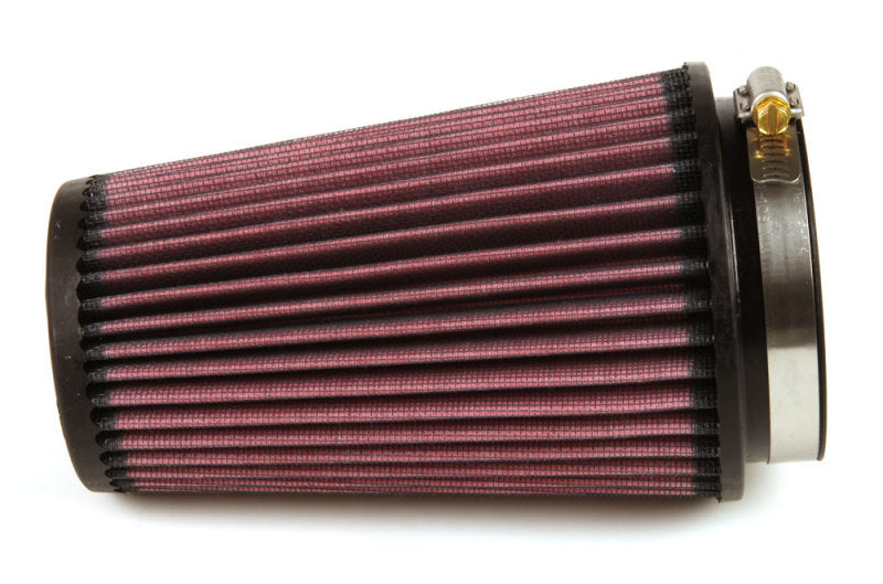 K&N Filter Universal Rubber Filter 3 1/2 inch Flange 4 5/8 inch Base 3 1/2 inch Top 7 inch Height - Racecraft Industries