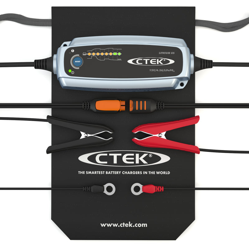 CTEK Battery Charger - Lithium US - 12V - Racecraft Industries