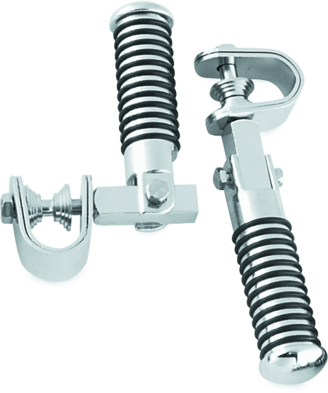 Bikers Choice Clamp On O Ring Peg Kit For 1 To 1 1/8 Inch Tube Universal Custom - Racecraft Industries