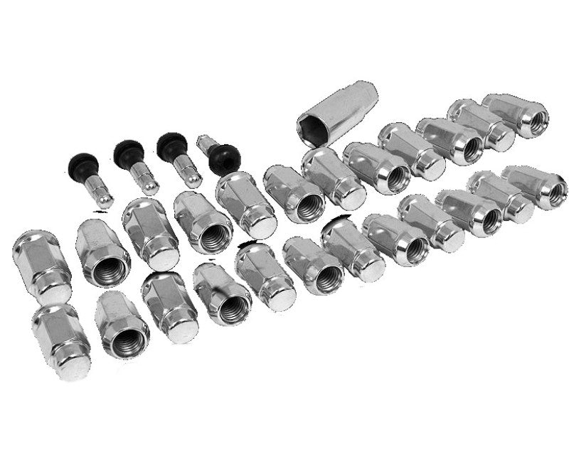 Race Star 14mmx1.50 Closed End Acorn Deluxe Lug Kit (3/4 Hex) - 24 PK - Racecraft Industries