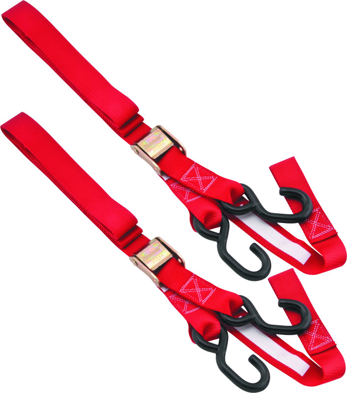 BikeMaster Tiedown 1-1/2 Integrated Softhook - Red - Racecraft Industries