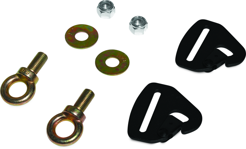 DragonFire Racing Quick-Release Snap Hook Harness Tab Kits- 2in - Racecraft Industries