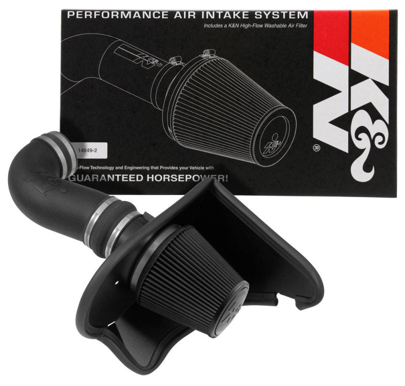 K&N 16-23 Chevrolet Camaro SS 6.2L V8 F/I Dryflow Performance Air Intake System - Racecraft Industries