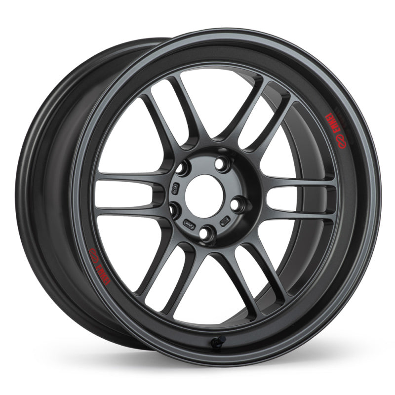 Enkei RPF1RS 18x9.5 5x114.3 12mm Offset 75mm Bore Matte Gunmetal Wheel - Racecraft Industries