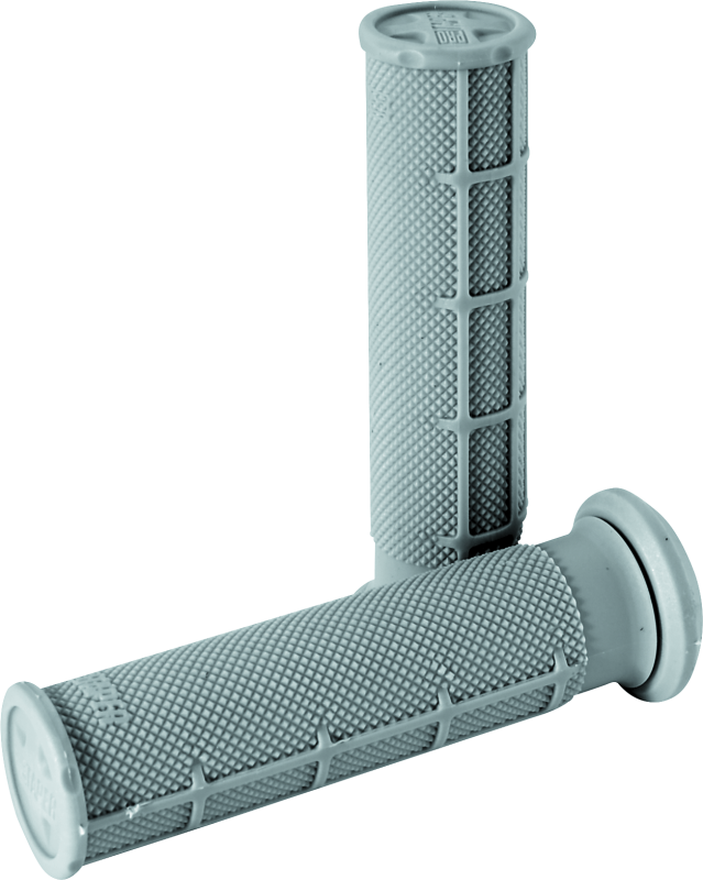 ProTaper 1/2 Waffle Grips - Soft ATV Light Gray - Racecraft Industries