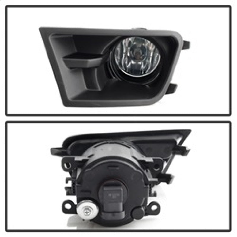 Spyder Ford Mustang 10-12 OEM Fog Light W/Universal Switch- Clear FL-FM2015-C - Racecraft Industries