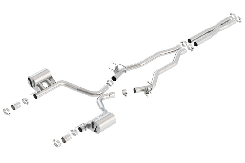 Borla 2015-2022 Charger SRT 392 / Scat Pack 6.4L Atak Catback Exhaust Single Split Rear Exit - Racecraft Industries