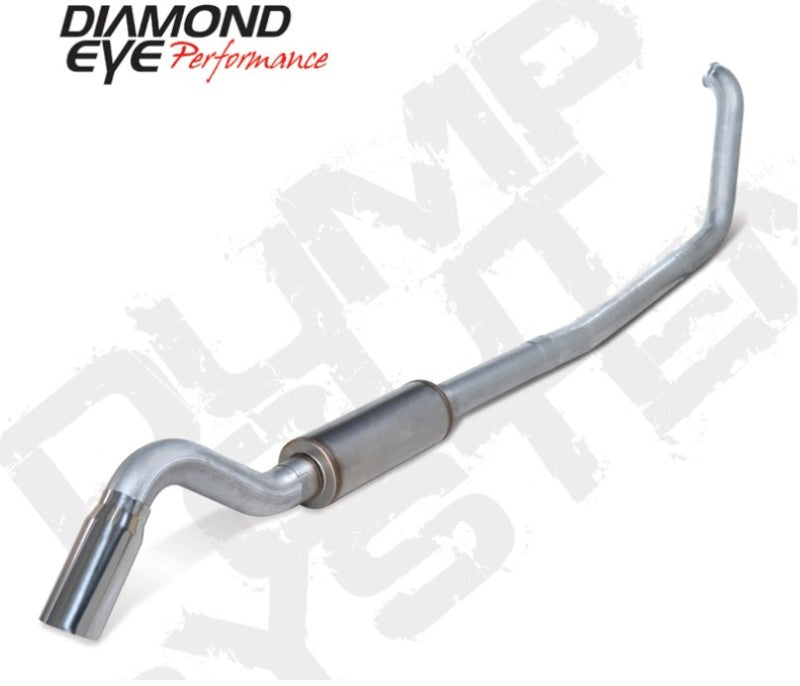 Diamond Eye KIT 4in TB SGL AL: TURN DOWN 00-03 FORD 7.3L F250/F350 - Racecraft Industries