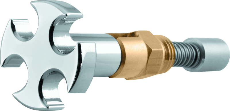 Bikers Choice S&S B E G Chrome Cross Enrichener With Chrome Cross Knob - Racecraft Industries