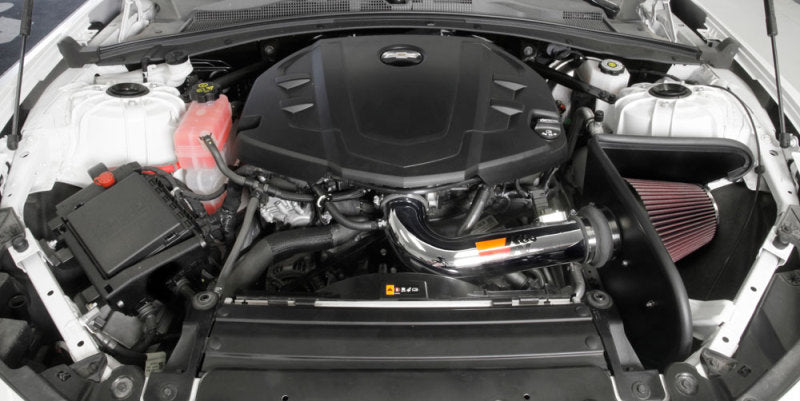 K&N 16-17 Chevy Camaro 3.6L Silver Typhoon Short Ram Intake - Racecraft Industries