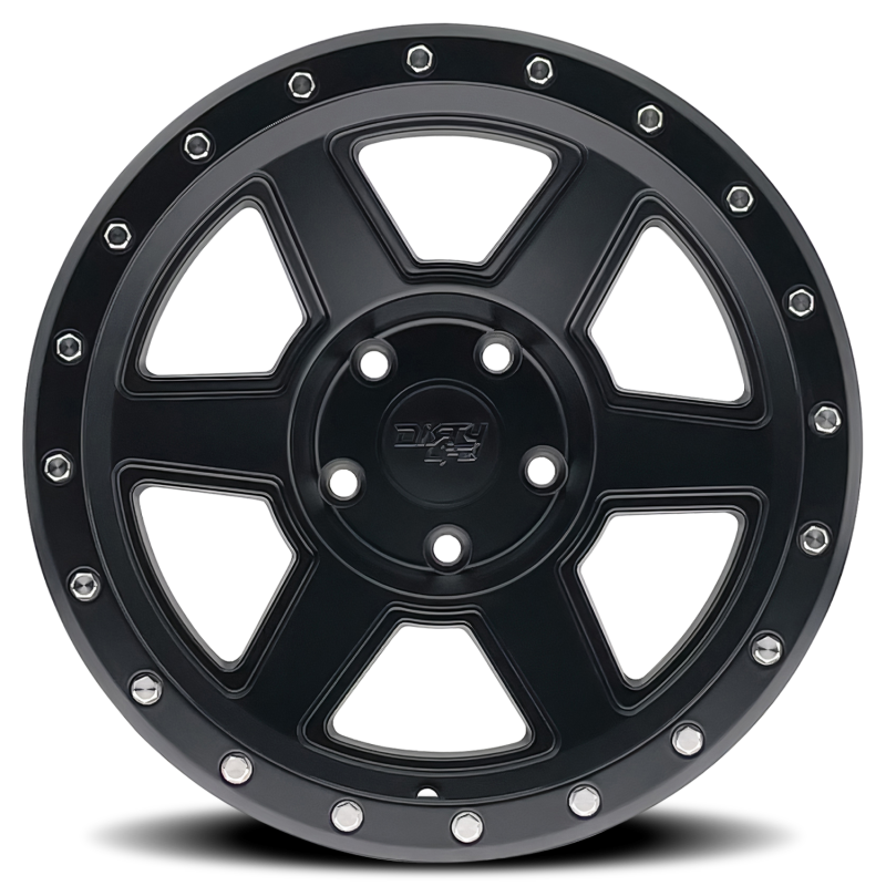 Dirty Life 9315 Compound 17x9 / 6x139.7 BP / -12mm Offset / 106mm Hub Matte Black Wheel - Racecraft Industries