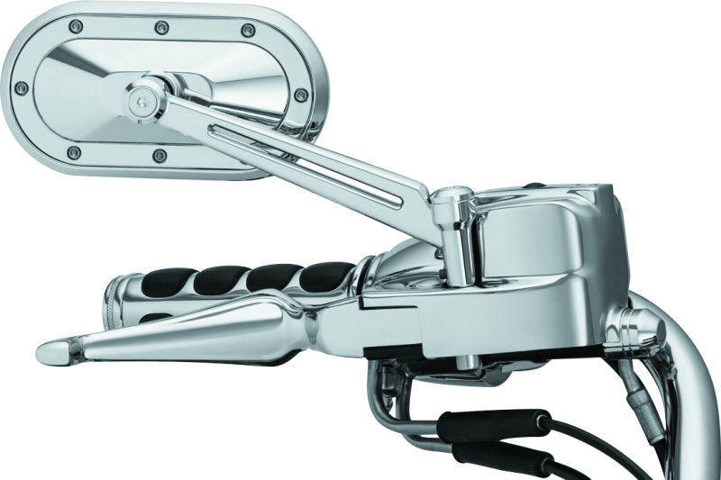 Kuryakyn Heavy Industry Mirrors Chrome - Racecraft Industries