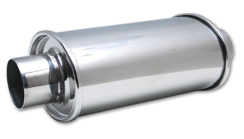 Vibrant ULTRA QUIET Resonator 3in inlet / outlet x 14in overall length - Racecraft Industries