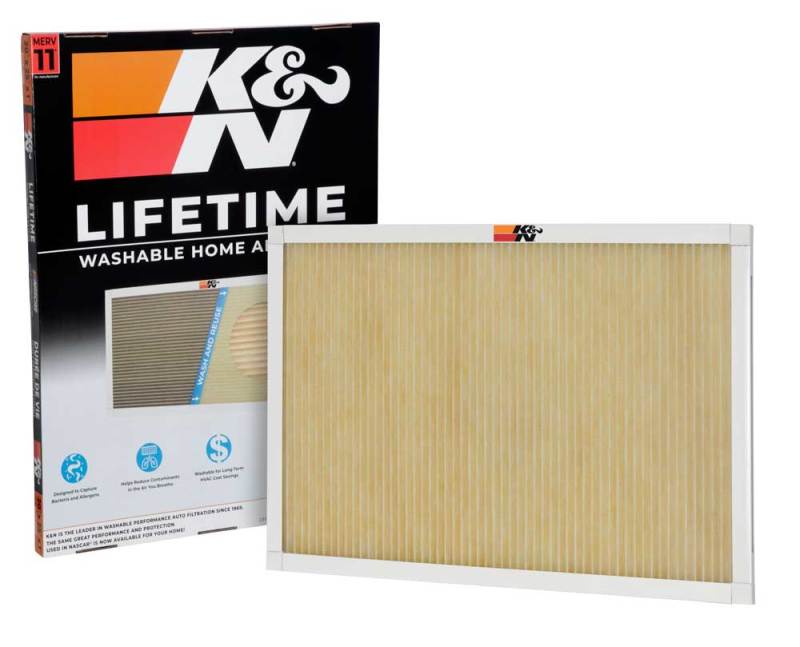 K&N HVAC Filter - 20 x 25 x 1 - Racecraft Industries