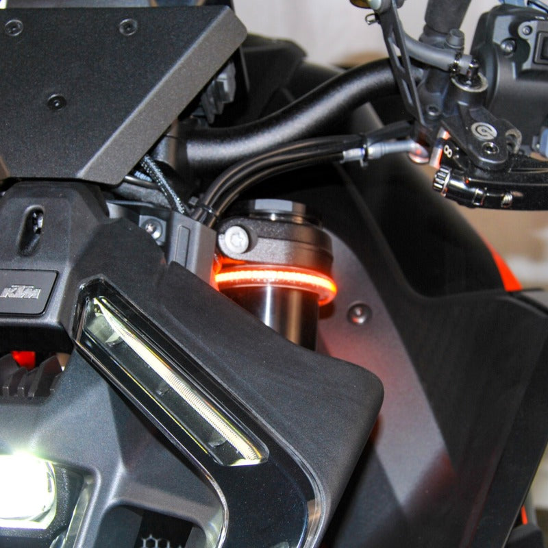 New Rage Cycles 24+ KTM 1390 Super Duke Front Turn Signals - Racecraft Industries