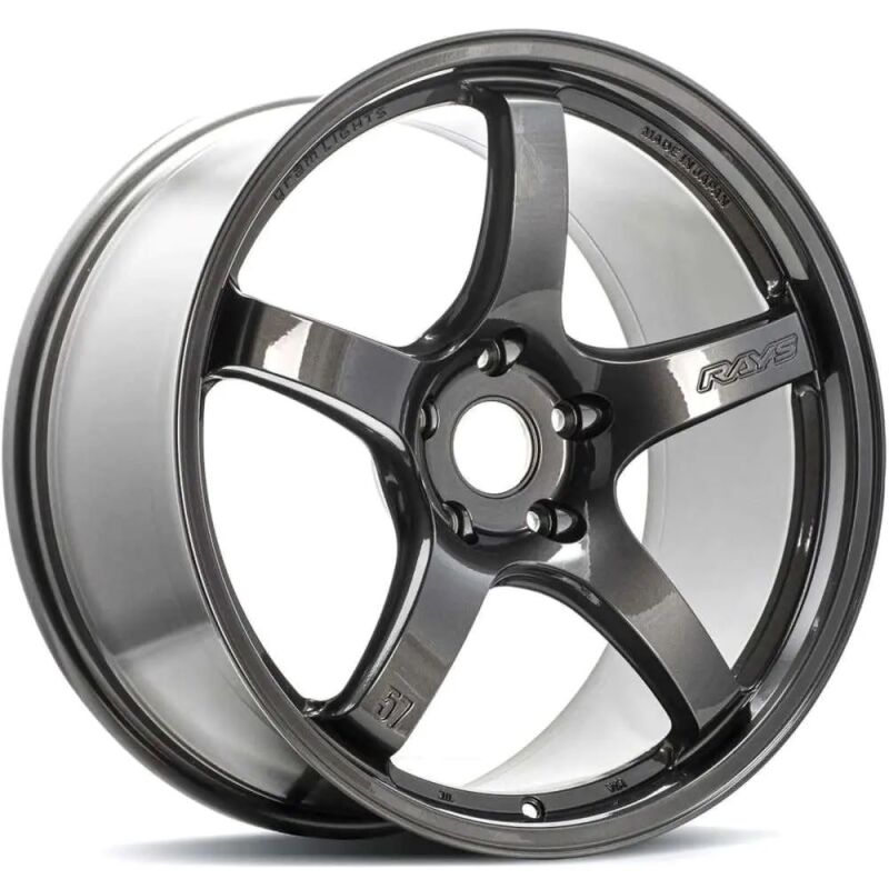 Gram Lights 57CR 18x9.5 +38 5x114.3 HS Gunmetallic Wheel (Min Order Qty 20) - Racecraft Industries