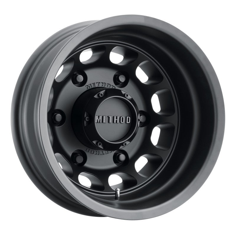 Method MR901 - REAR 16x6 -134mm Offset 6x180 138.9mm CB Matte Black Wheel - Racecraft Industries
