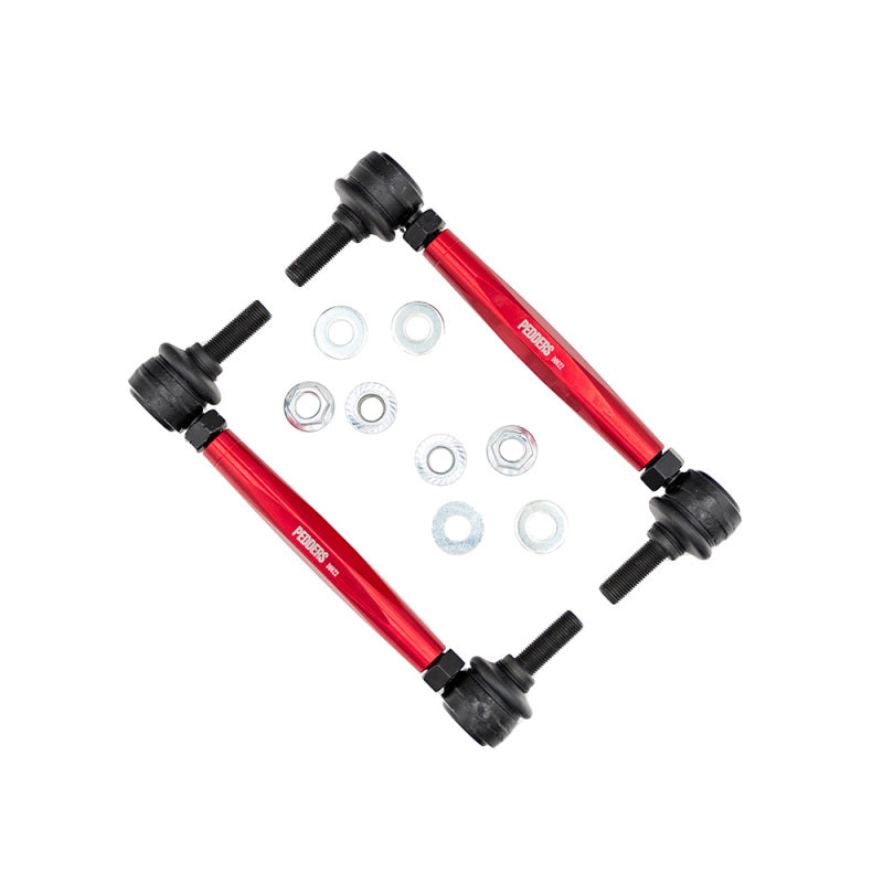 Pedders 15-22 S550 Mustang Adjustable Endlink Kit Front - Racecraft Industries