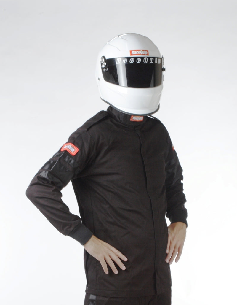 RaceQuip Black SFI-1 1-L Jacket - Large - Racecraft Industries