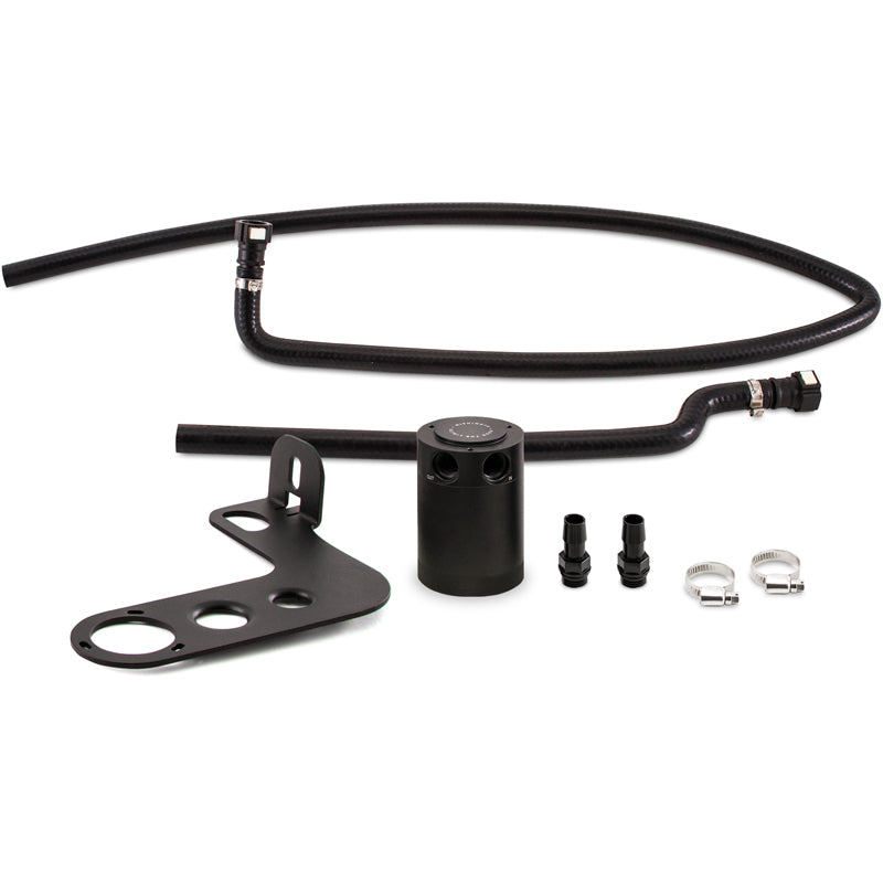 Mishimoto 10-15 Chevrolet Camaro SS (Automatic) Baffled Oil Catch Can Kit - Black - Racecraft Industries